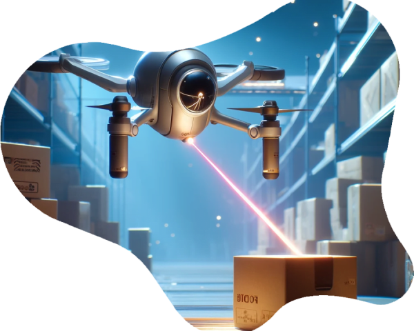 Bar Code Drone Slide